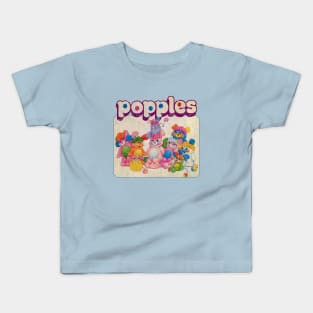 Popples Friendship Crew 1986 Vintage Kids T-Shirt